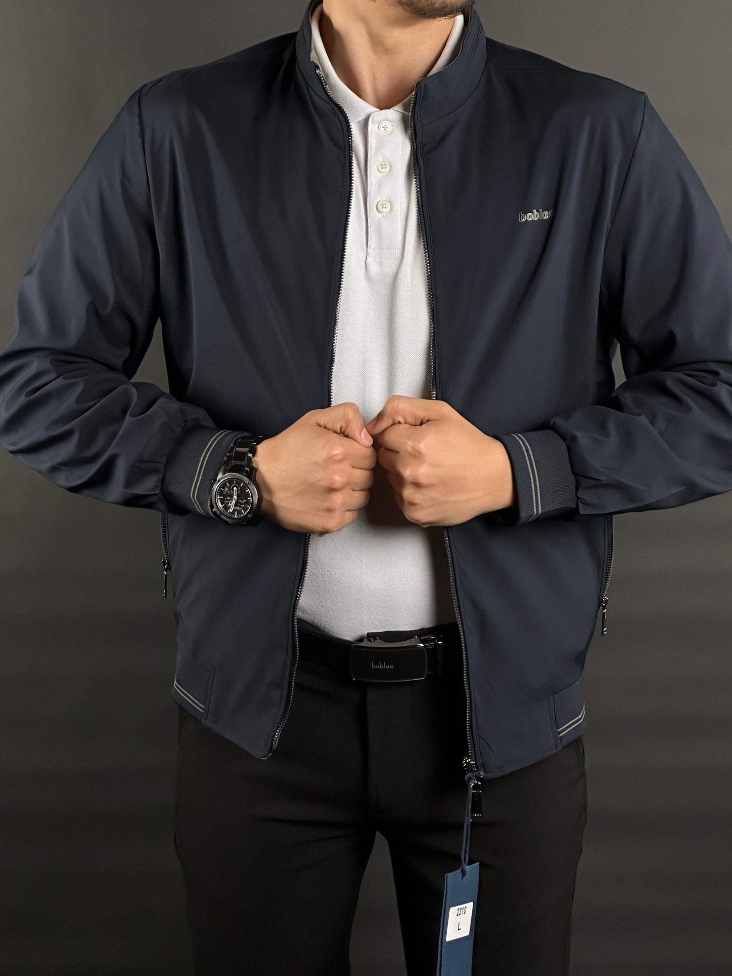 veste boblao double face original ( NOIRE | BLUE )