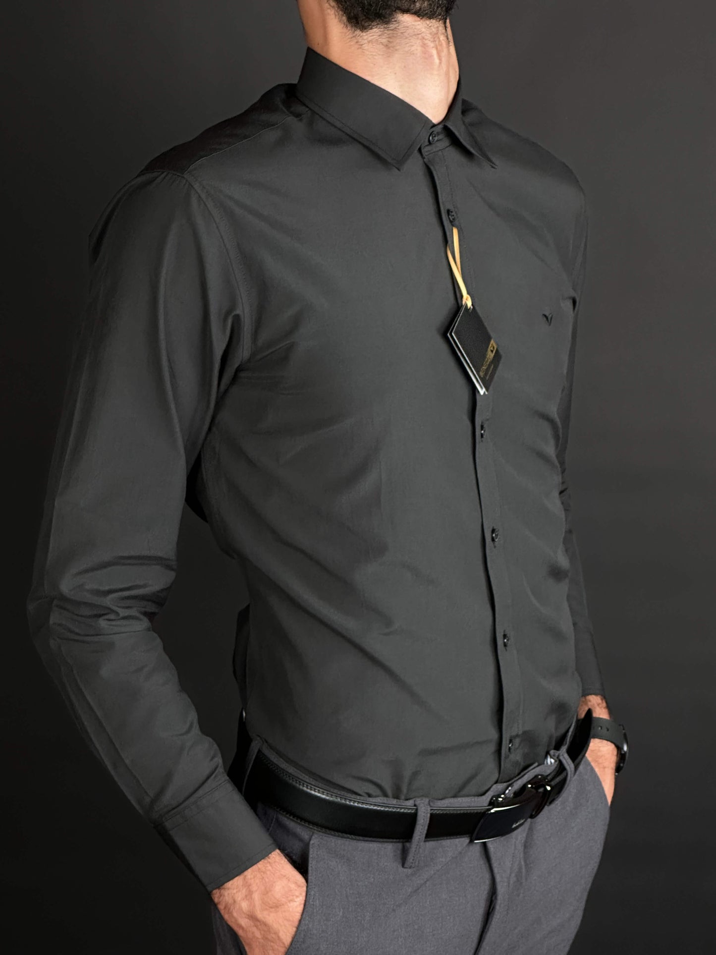 chemise black Original SLIM FIT