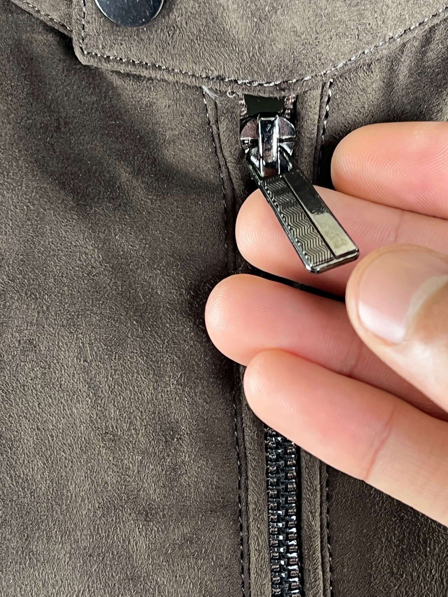 Veste en daim homme