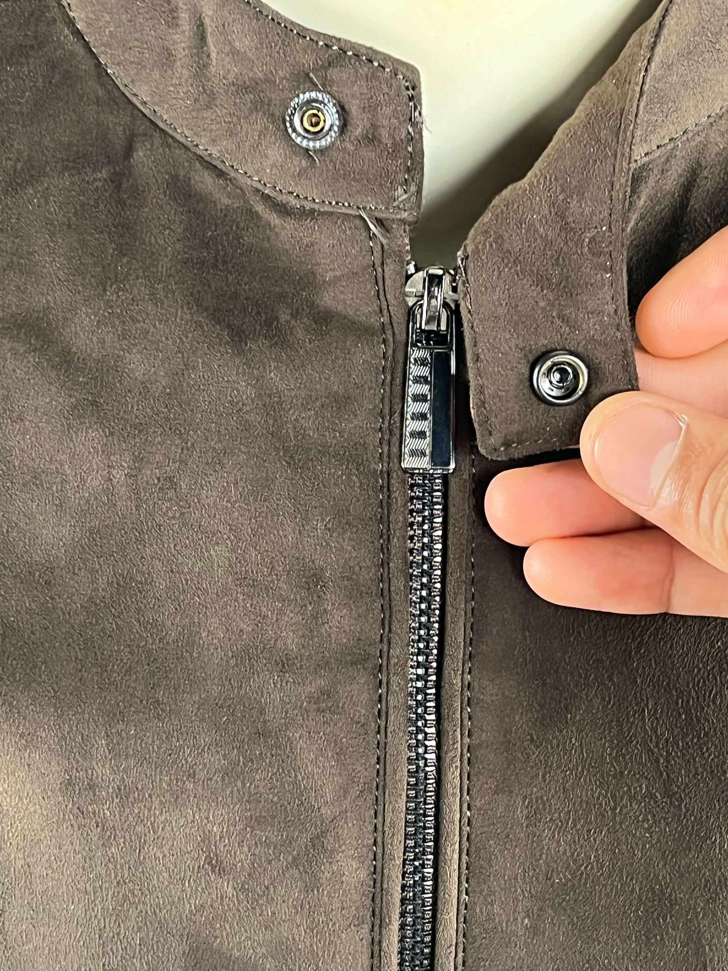 Veste en daim homme