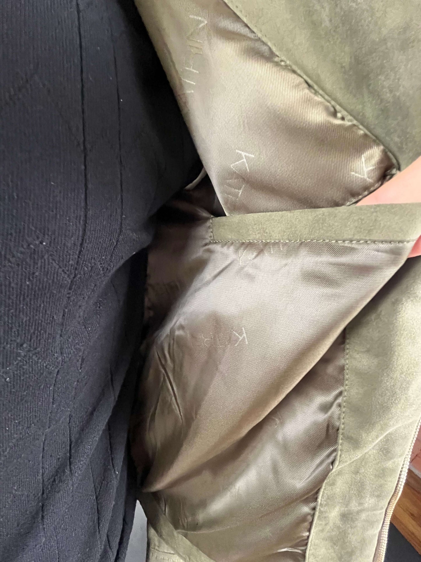 Veste en daim homme