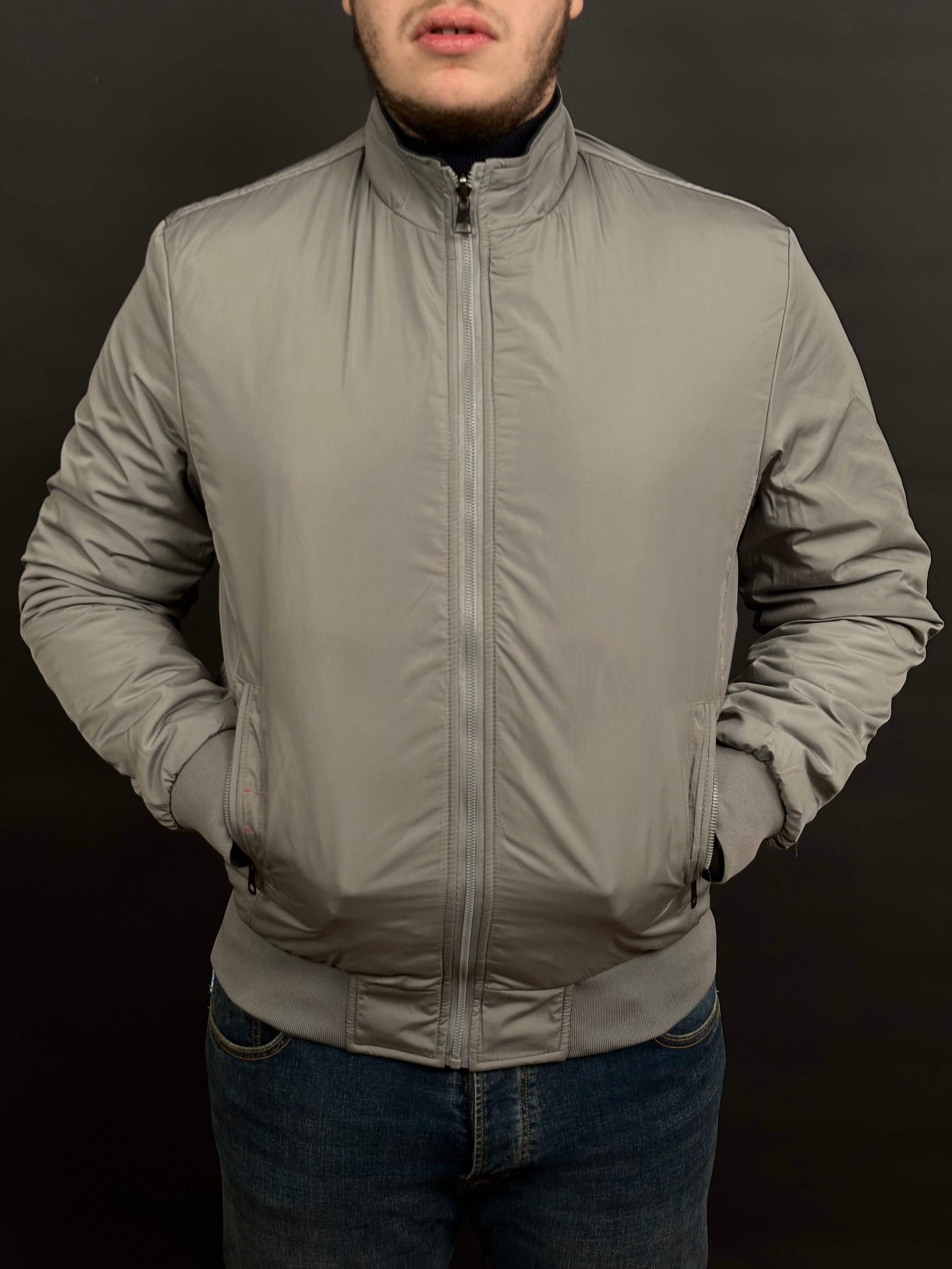 veste double face grand taille original