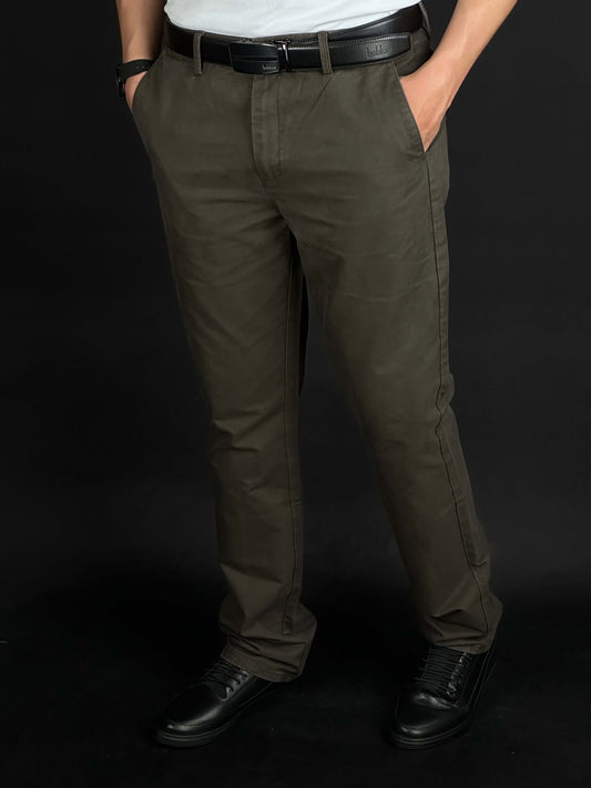 pantalon la toile boblao original ( vert et gris )