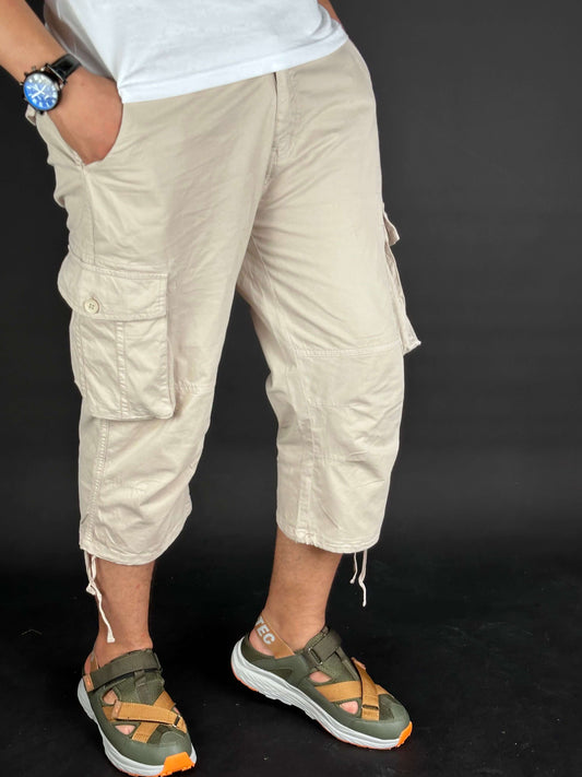 pantacourt boblao original ( blue gray / beige )