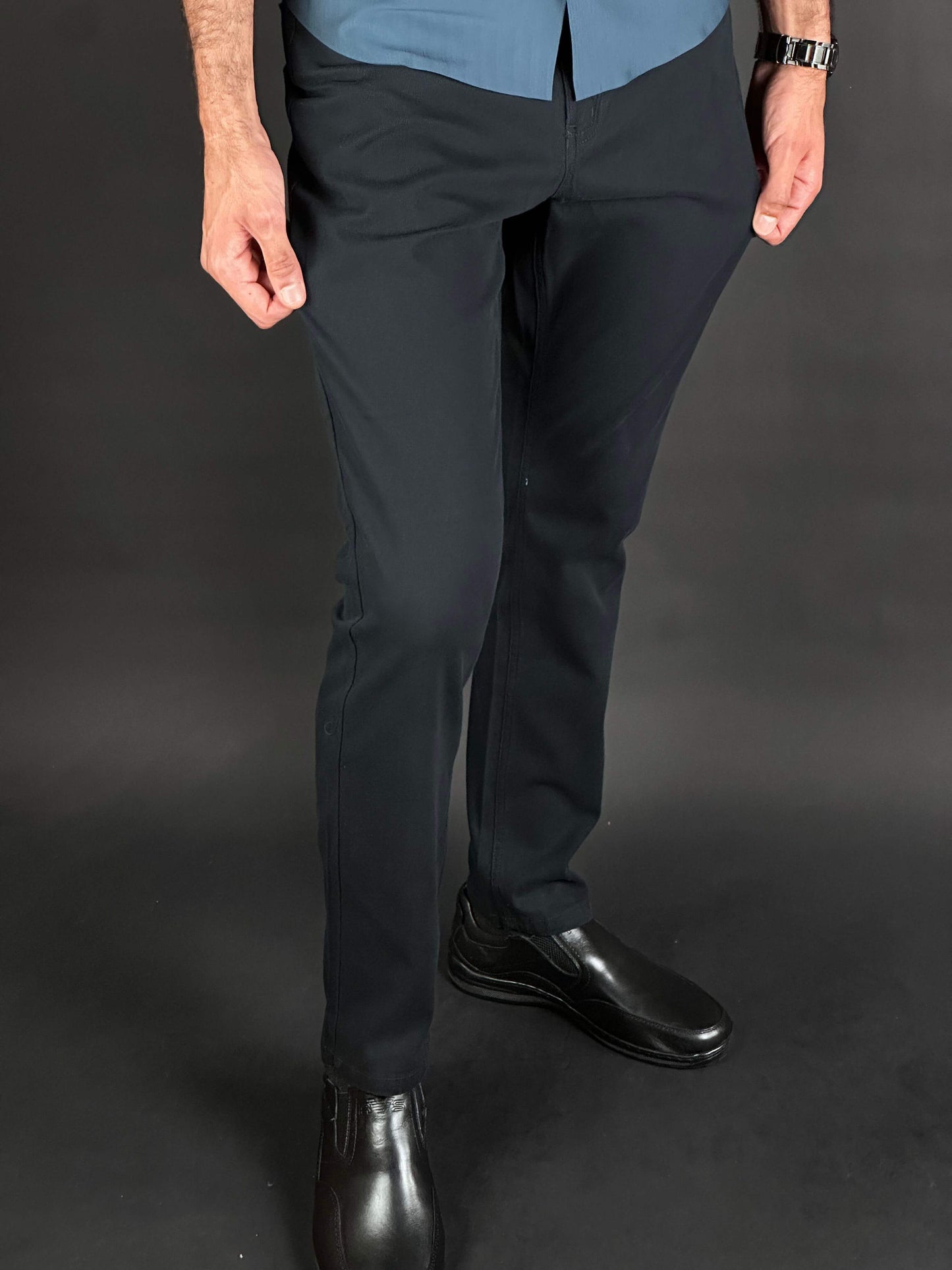 pantalon toile coupe jeans