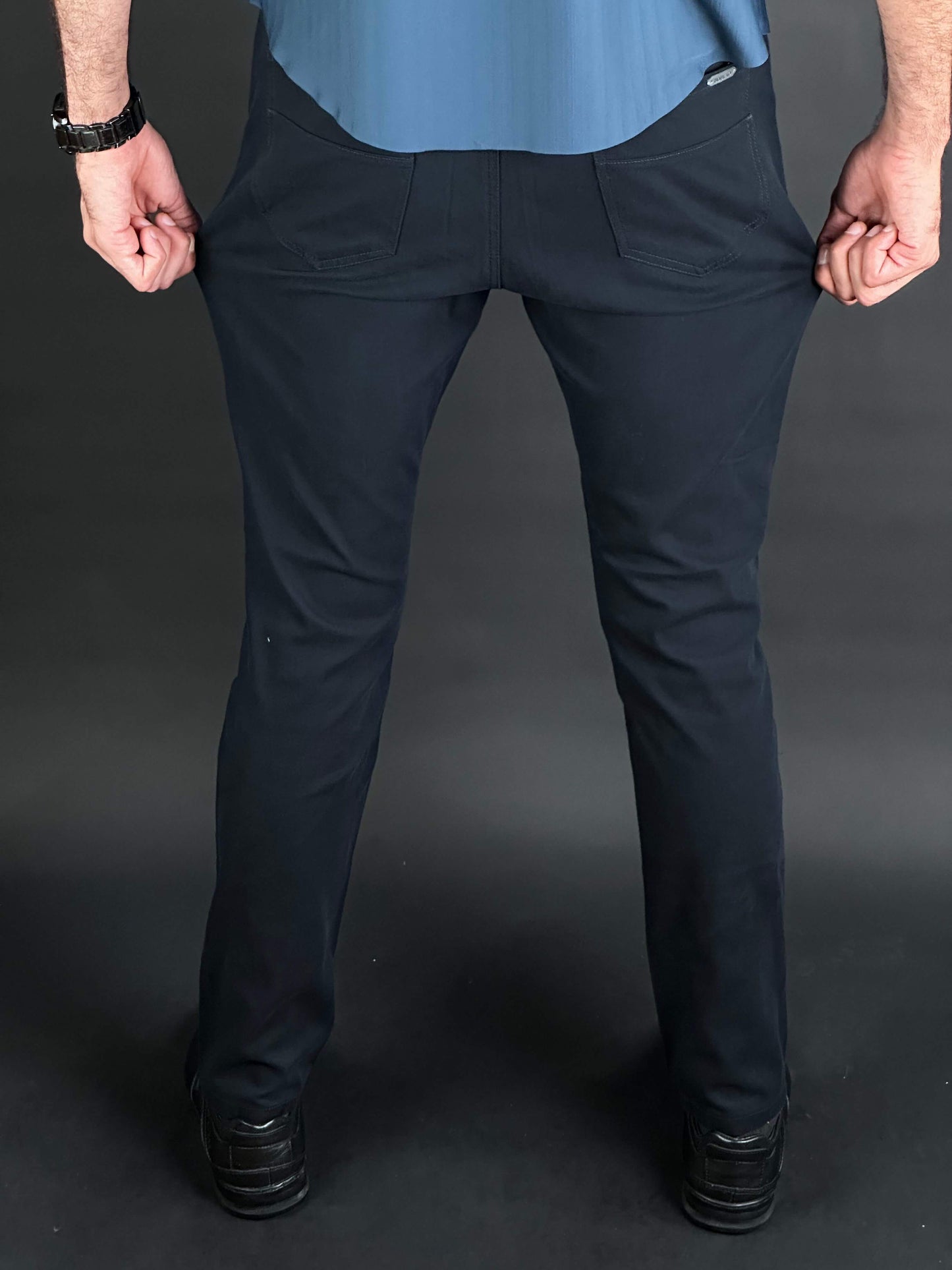 pantalon toile coupe jeans