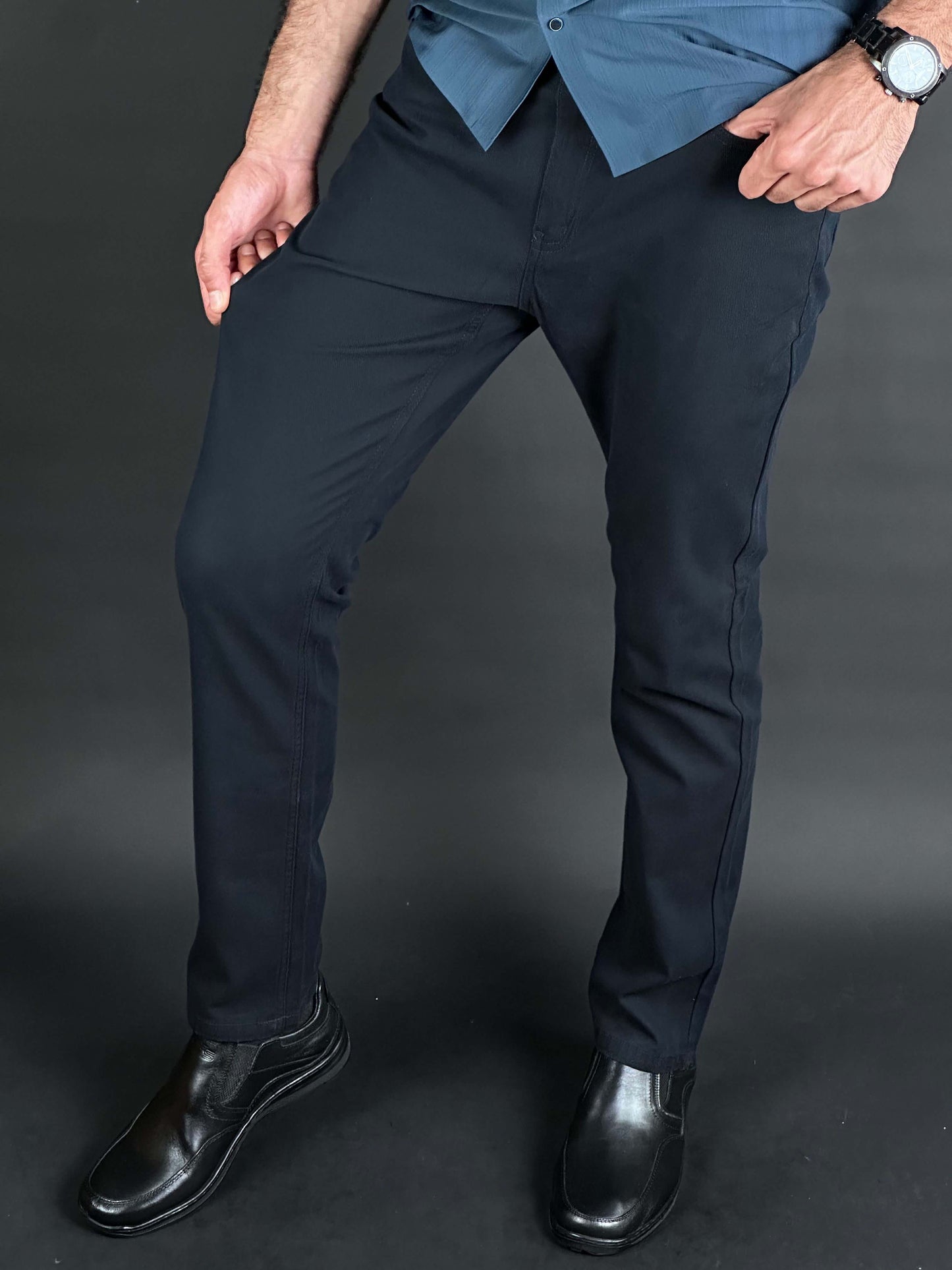 pantalon toile coupe jeans