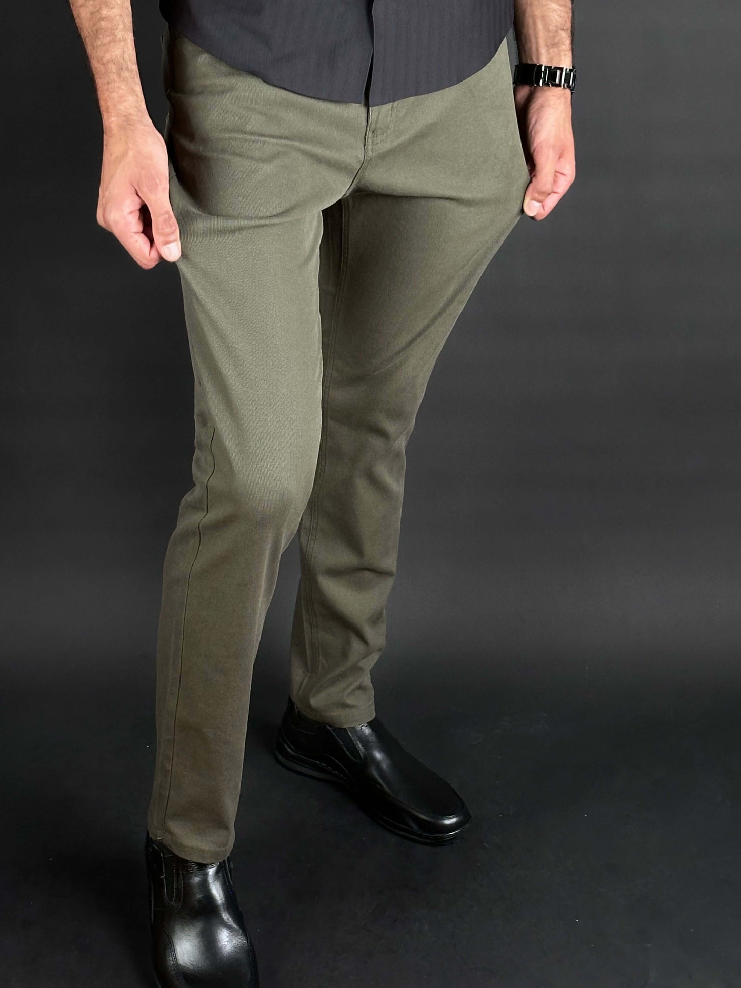 pantalon toile coupe jeans