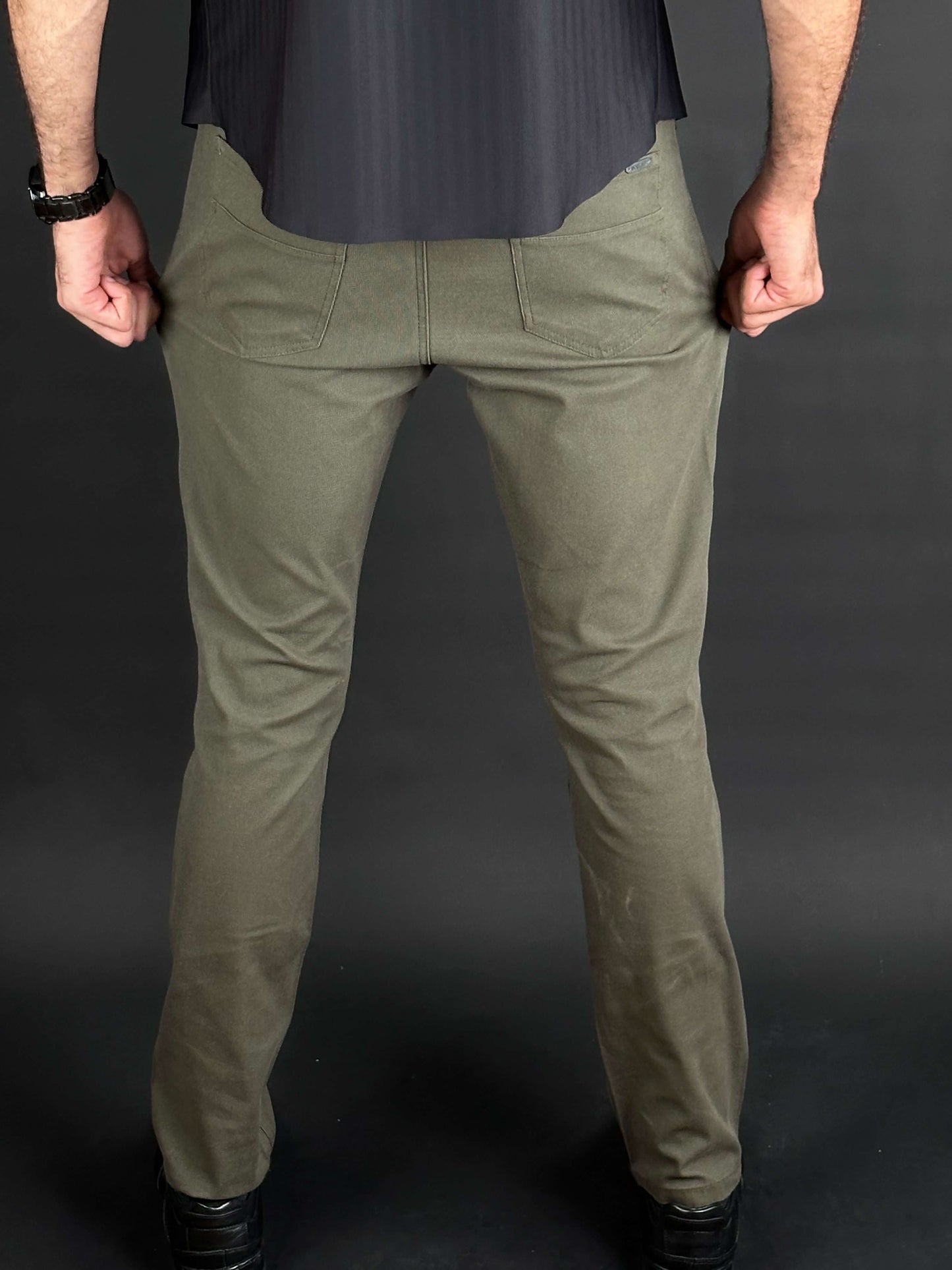 pantalon toile coupe jeans