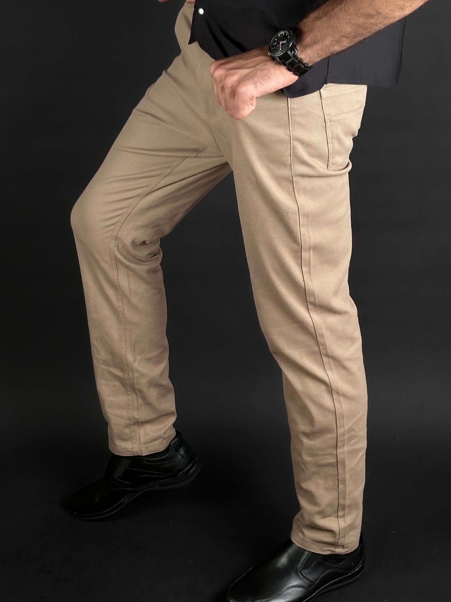 pantalon toile coupe jeans