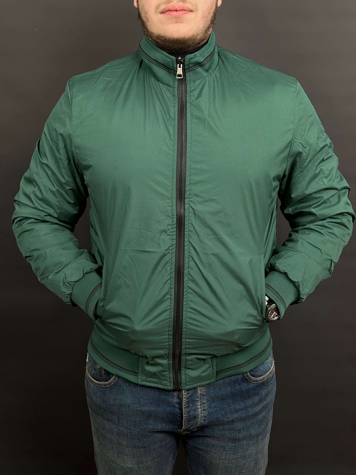 veste double face grand taille original