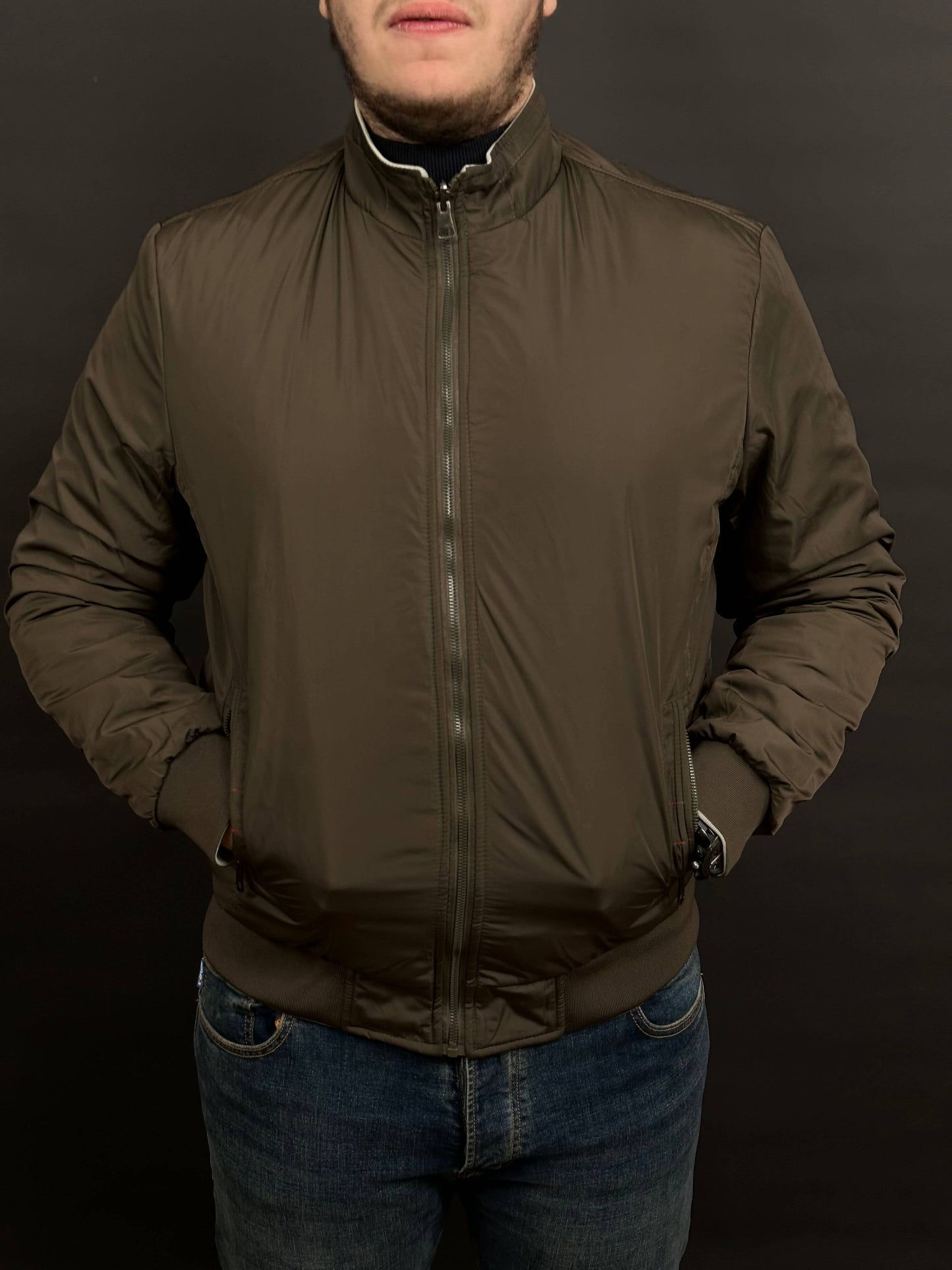 veste double face grand taille original