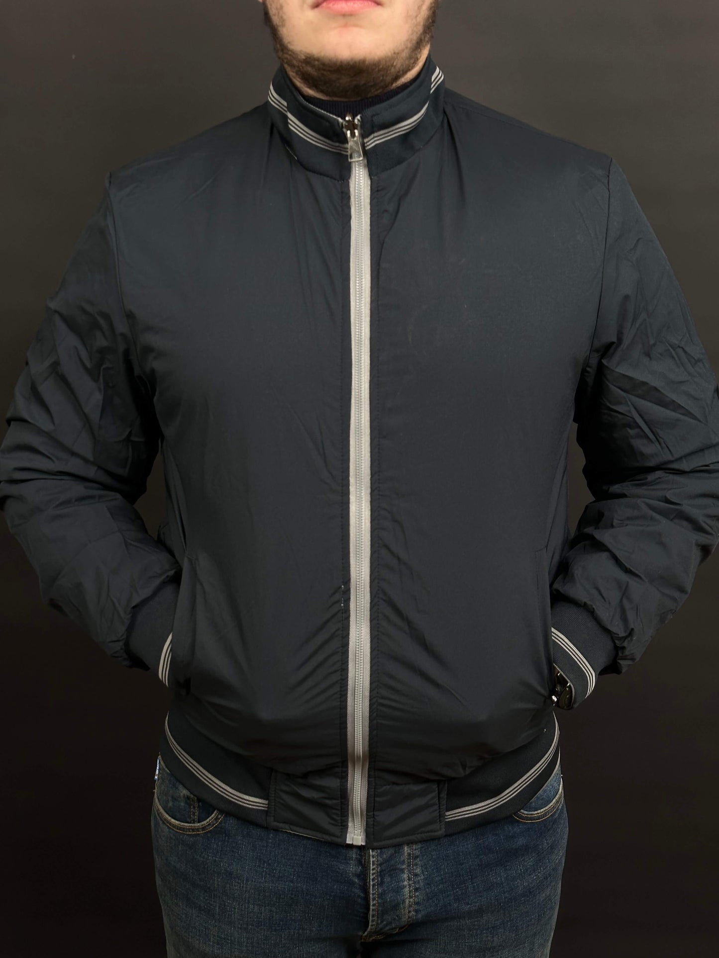 veste double face grand taille original