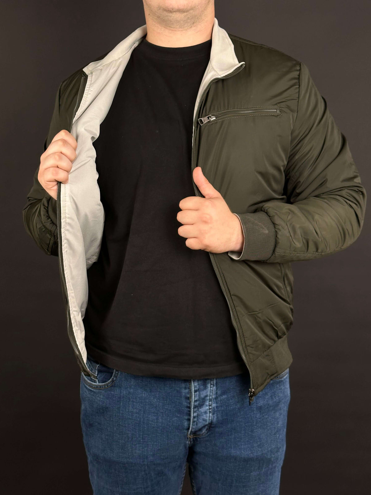 veste double face grand taille original ( New model )