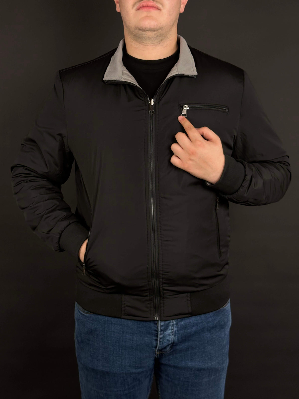 veste double face grand taille original ( New model )
