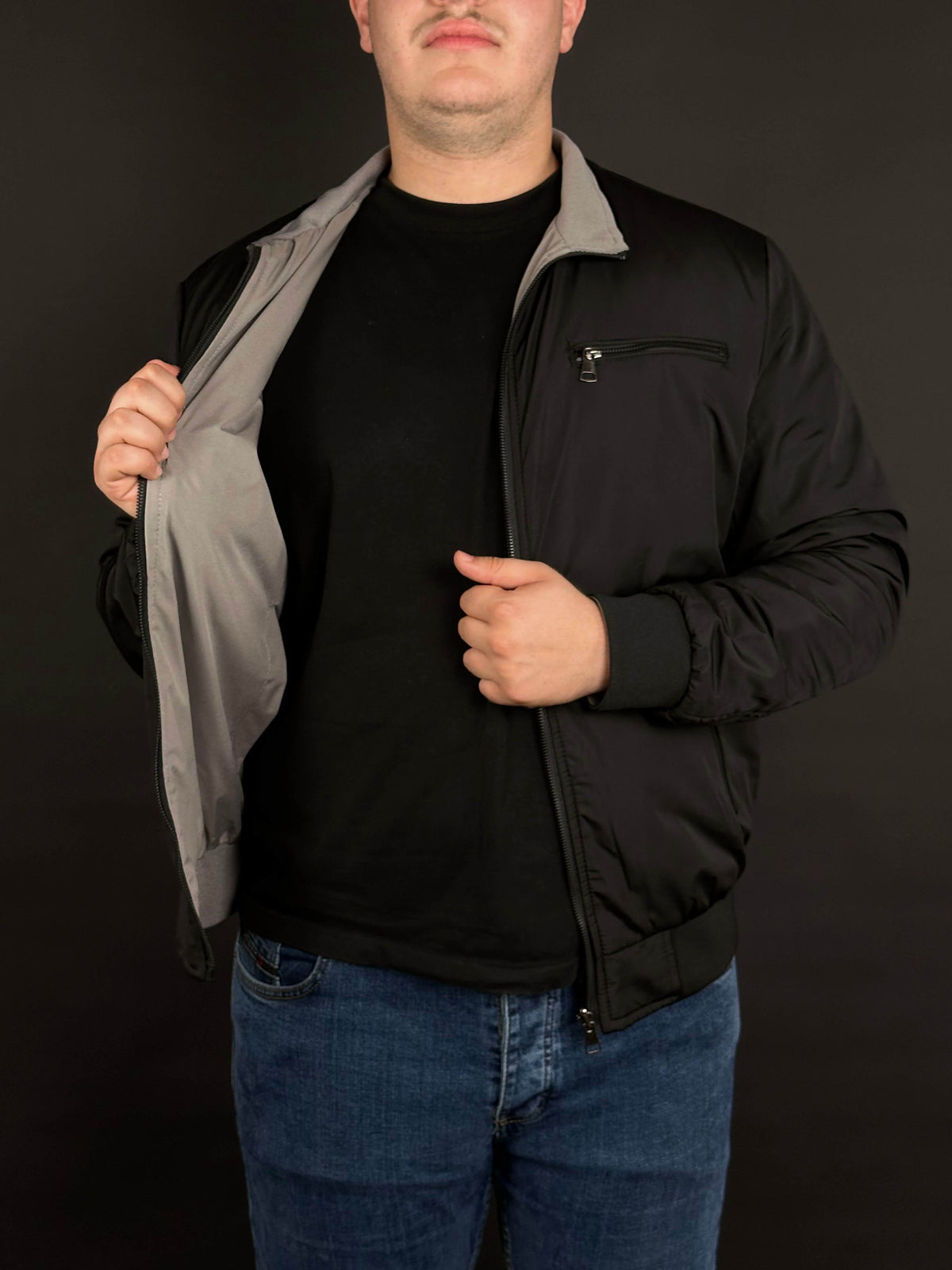 veste double face grand taille original ( New model )