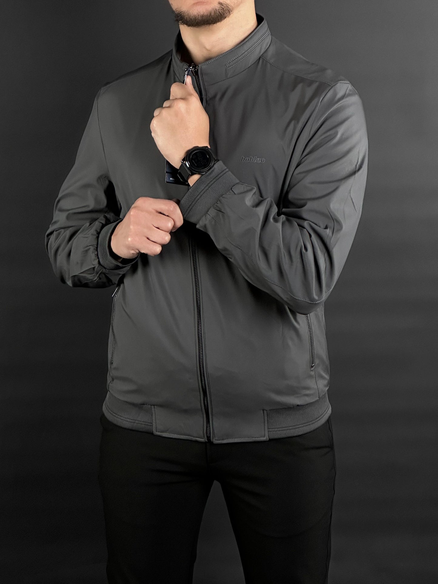 veste boblao double face original ( VERT | GRIS )
